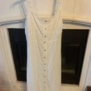 Cute white summer dress!